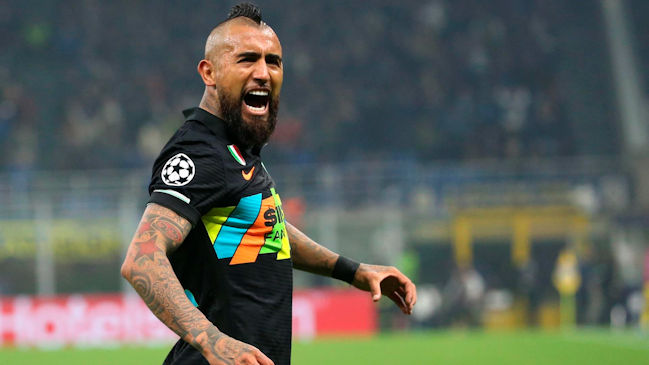 Arturo Vidal quedó al margen del duelo ante Juventus por un cuadro gripal