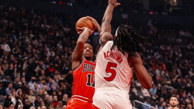Chicago Bulls superó a Toronto Raptors y sumó cuatro triunfos seguidos en la NBA