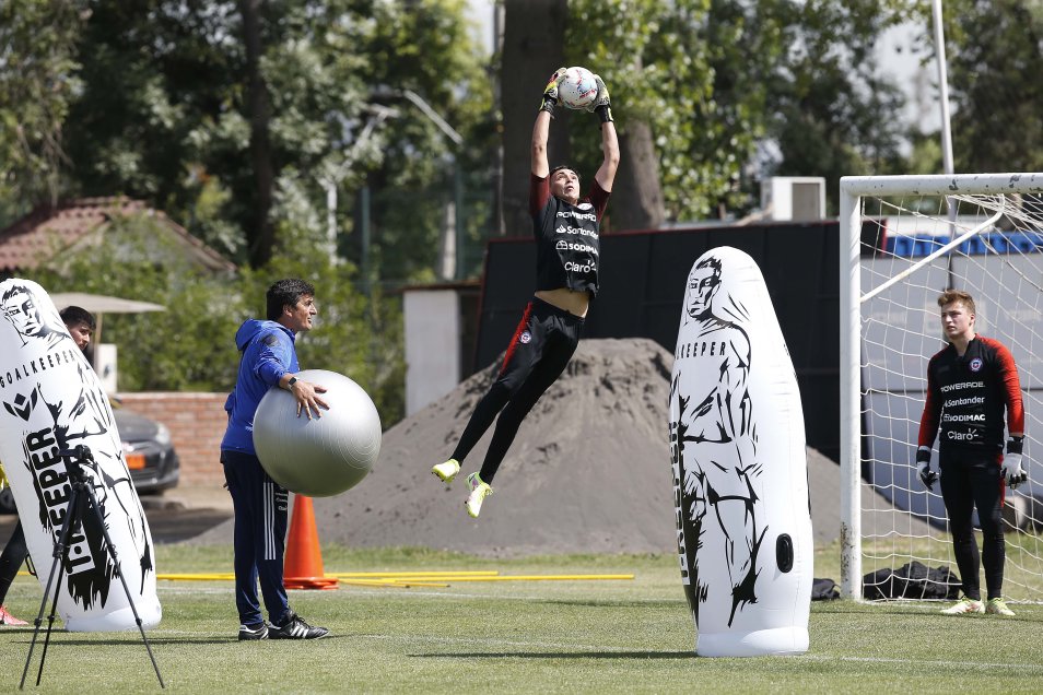 El microciclo de la selección chilena sub 17 en el Complejo Deportivo Quilín