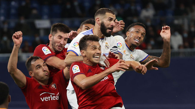Real Madrid extrañó el gol en empate ante Osasuna y comprometió su liderato exclusivo