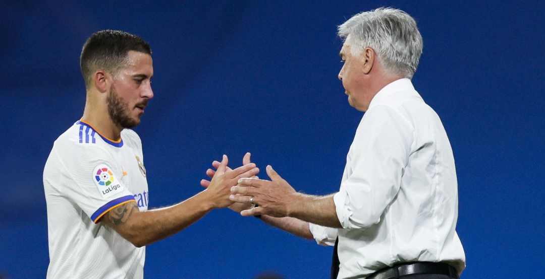 Carlo Ancelotti sobre Eden Hazard: Si quiere salir, tiene que irse