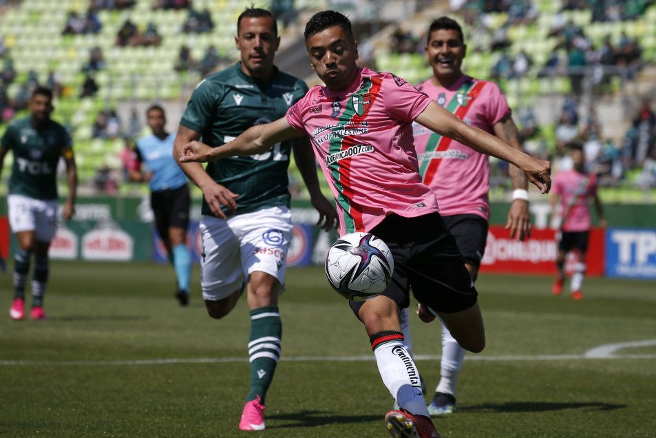 El empuje de Santiago Wanderers ante Palestino no bastó para quedarse el triunfo en Valparaíso
