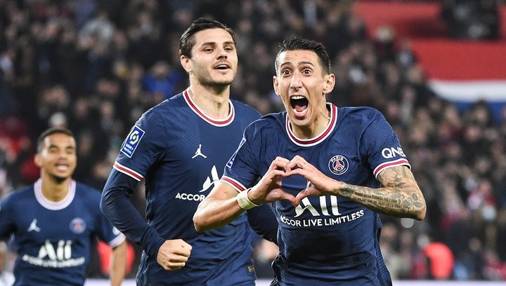 Angel Di María fue héroe en remontada de PSG ante Lille en la liga francesa