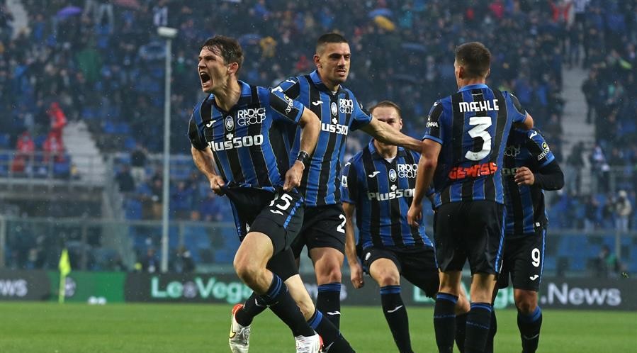Atalanta rescató un agónico empate frente a Lazio en la Serie A