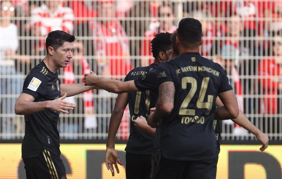 Bayern Munich recuperó la memoria ante Unión Berlín y es líder de la Bundesliga