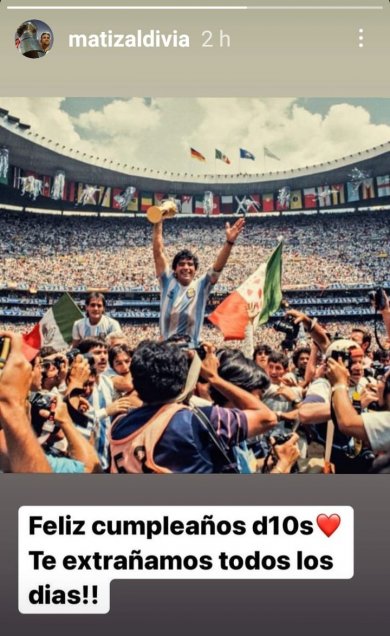 Los homenajes desde el fútbol chileno por el natalicio de Diego Maradona