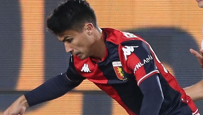 Pablo Galdames fue titular en empate de Genoa ante Venezia en la liga italiana