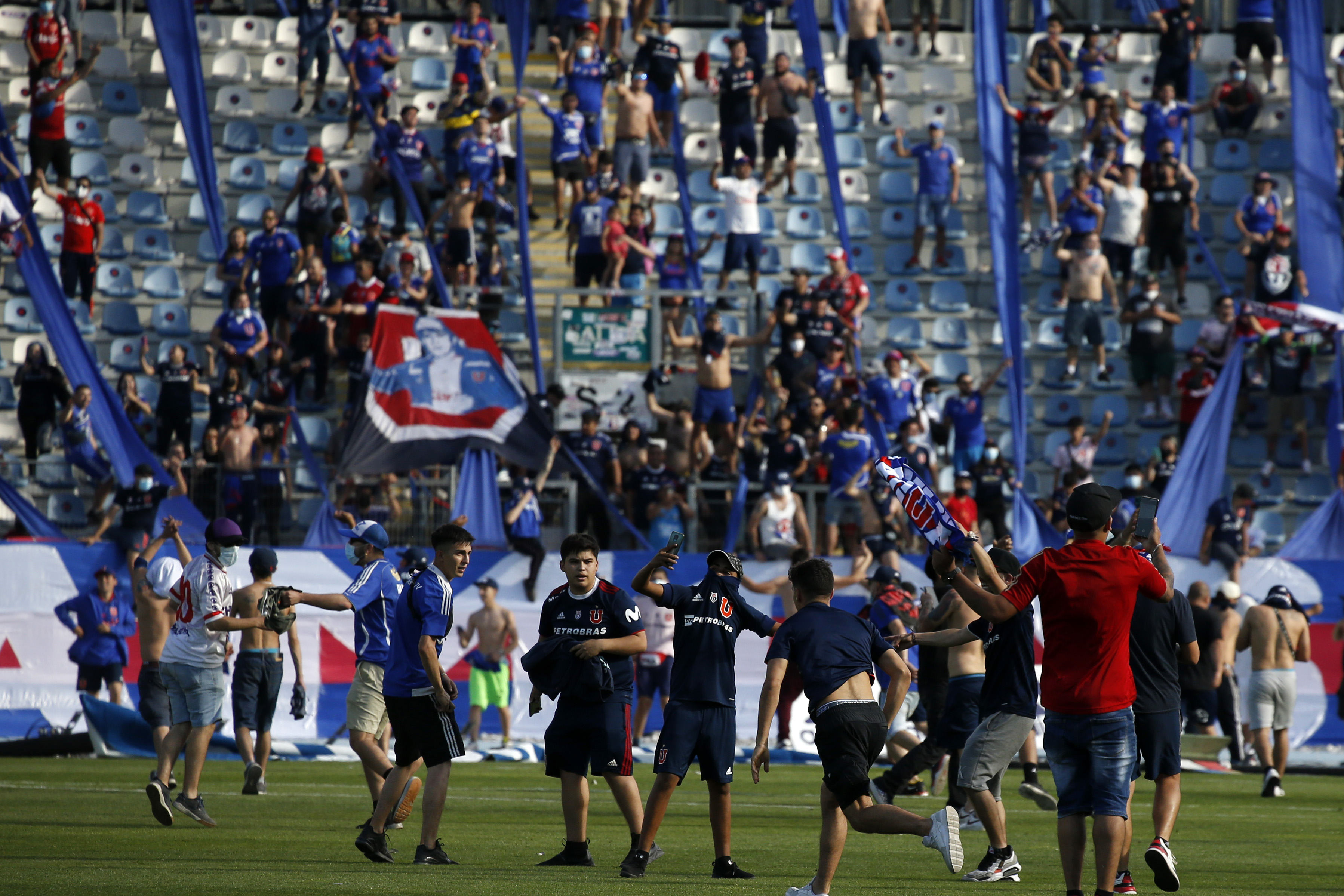 U. de Chile anunció que ejercerá “todas las acciones” contra partícipes del incidente en Rancagua