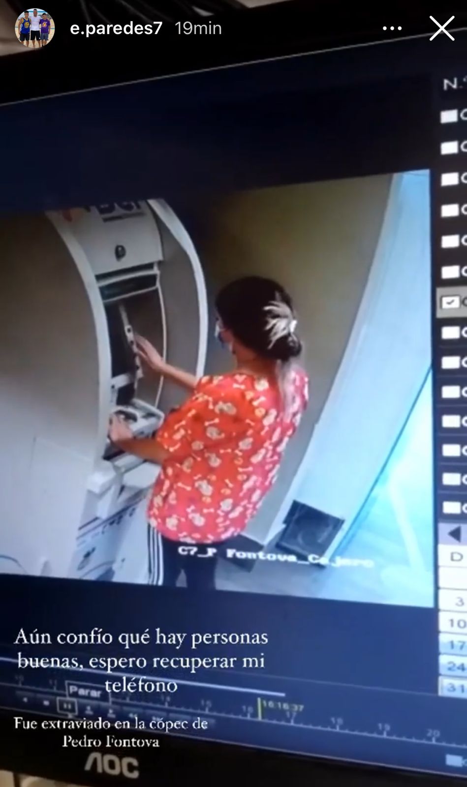 Esteban Paredes reportó el robo de su celular: “Aún confío que hay personas buenas”