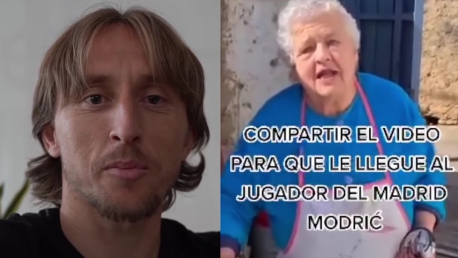 Luka Modric cumplirá el sueño de una anciana gracias a video viral en TikTok