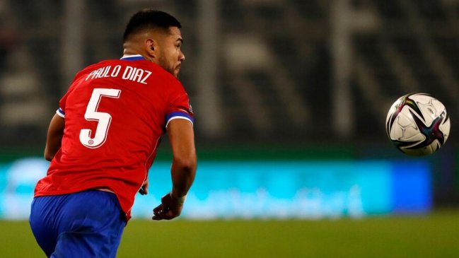 Paulo Díaz se desgarró y se perderá la doble fecha de Clasificatorias con La Roja