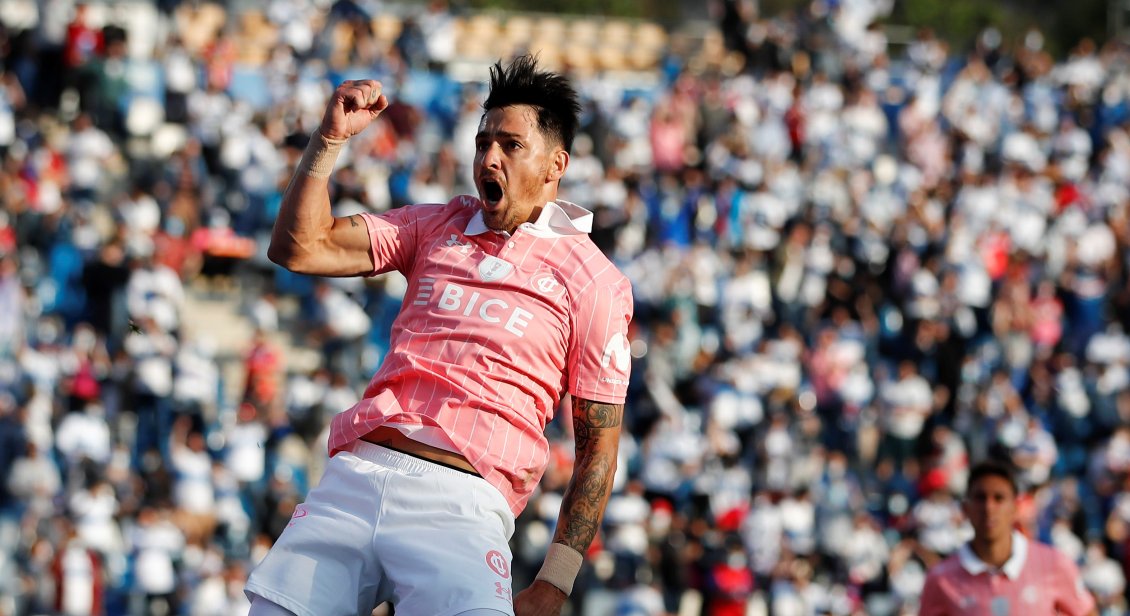 Zampedri está entre los cinco argentinos más goleadores en la historia de la UC