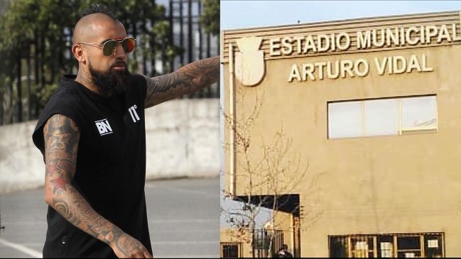 Arturo Vidal explicó por qué sacaron su nombre del Estadio de San Joaquín