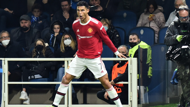 El doblete de Cristiano Ronaldo para rescatar a Manchester United contra Atalanta