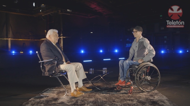 Alberto Abarza a Don Francisco: Si hoy soy papá, trabajador o deportista, es gracias a Teletón