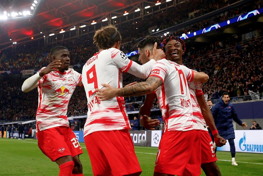 Leipzig amargó en la agonía a un PSG sin Messi y rescató un empate en la Champions