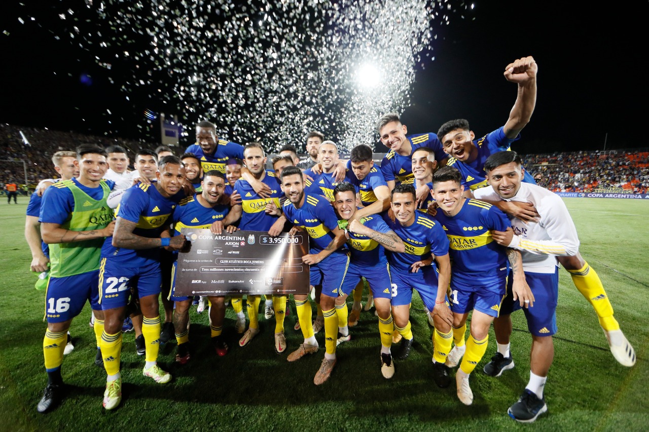 Boca Juniors derrotó a Argentinos Juniors en Mendoza y pasó a la final de la Copa Argentina