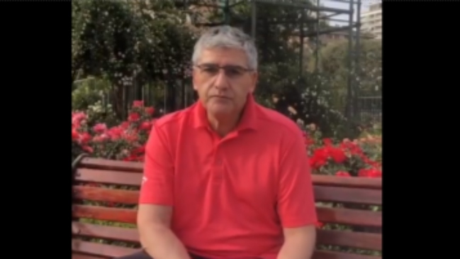 Carlos Chandía dio muestras de su recuperación con emotivo saludo a los vecinos de Coihueco