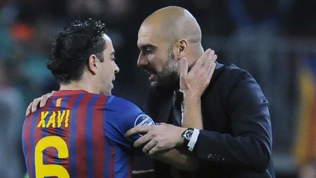 Guardiola: Estoy seguro de que Xavi hará un gran trabajo en Barcelona