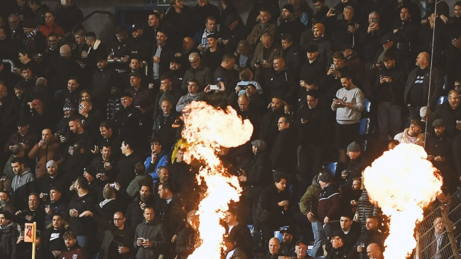 ¡Terrible! Hincha perdió un dedo festejando un gol