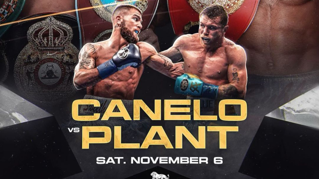 “Canelo” Alvarez se medirá al invicto Caleb Plant por el título mundial indiscutido en supermediano