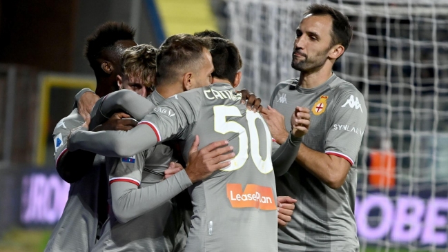 Pablo Galdames aportó como titular en empate de Genoa frente a Empoli