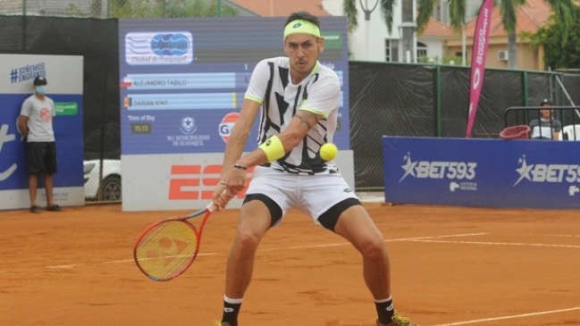 Alejandro Tabilo eliminó al portugués Oliveira y avanzó a semifinales en el Challenger de Guayaquil