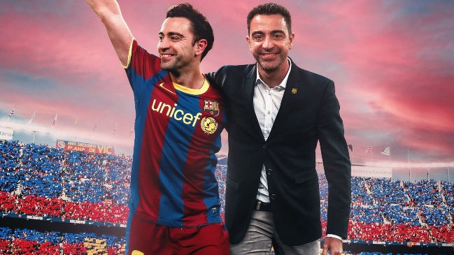 FC Barcelona oficializó a Xavi Hernández como su nuevo entrenador