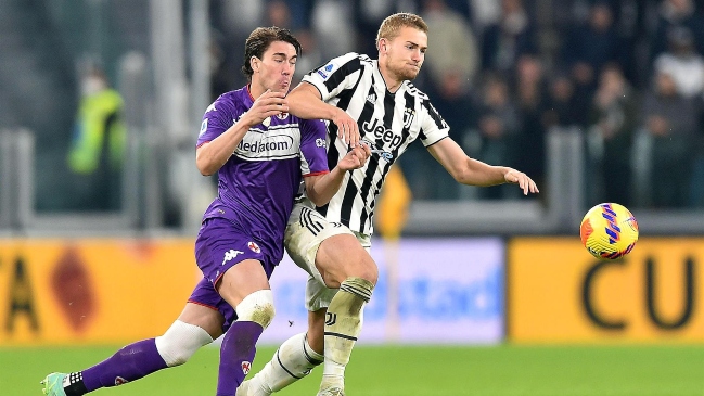 Juventus venció a Fiorentina en la agonía y recuperó terreno en Serie A