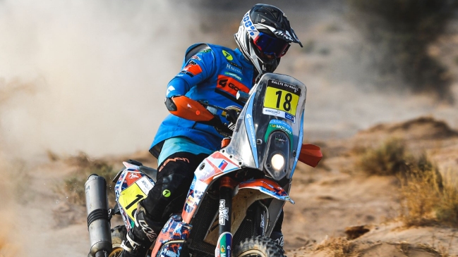 Tomás De Gavardo marcha segundo en el Rally de Túnez