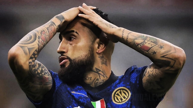 Arturo Vidal lamentó el empate con AC Milan en el derbi: Es una lástima por el equipo