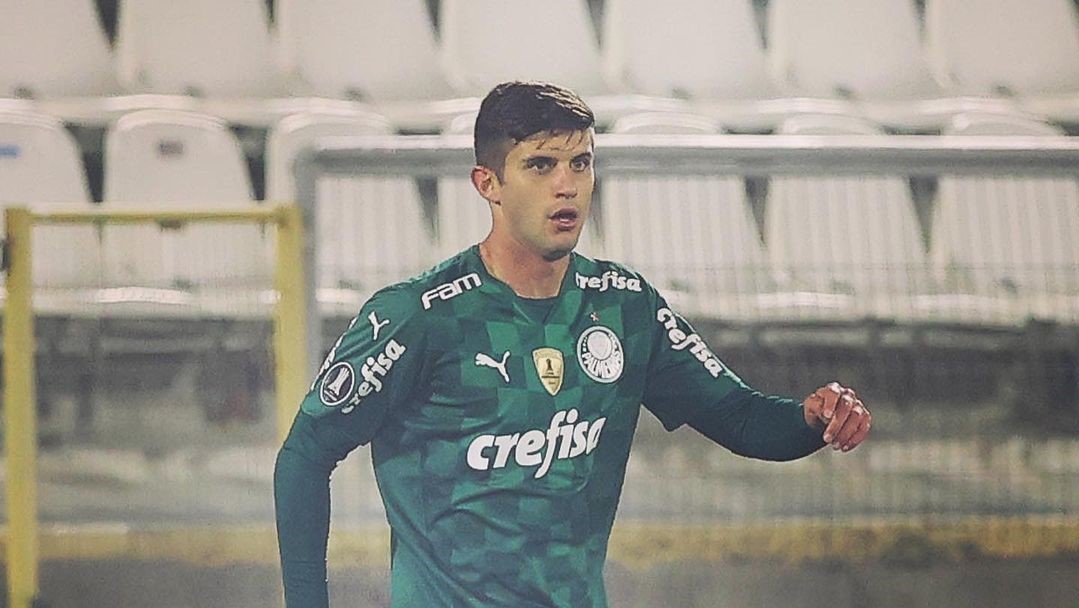 Benjamín Kuscevic fue titular y destacó en goleada de Palmeiras sobre Atlético Goianiense