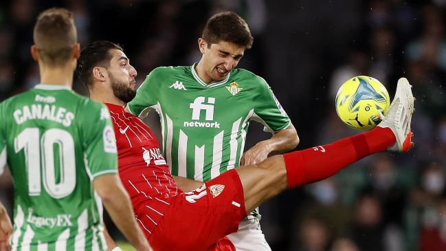 Defensor de Betis: Pellegrini nos dijo que ni éramos tan buenos ni somos tan malos