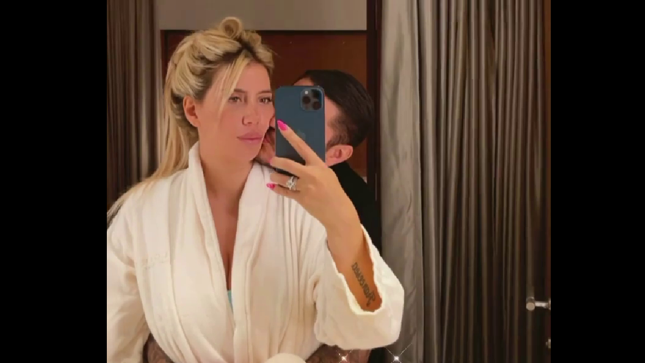 ¿Reconciliados? El amoroso abrazo de Mauro Icardi a Wanda Nara en Dubai