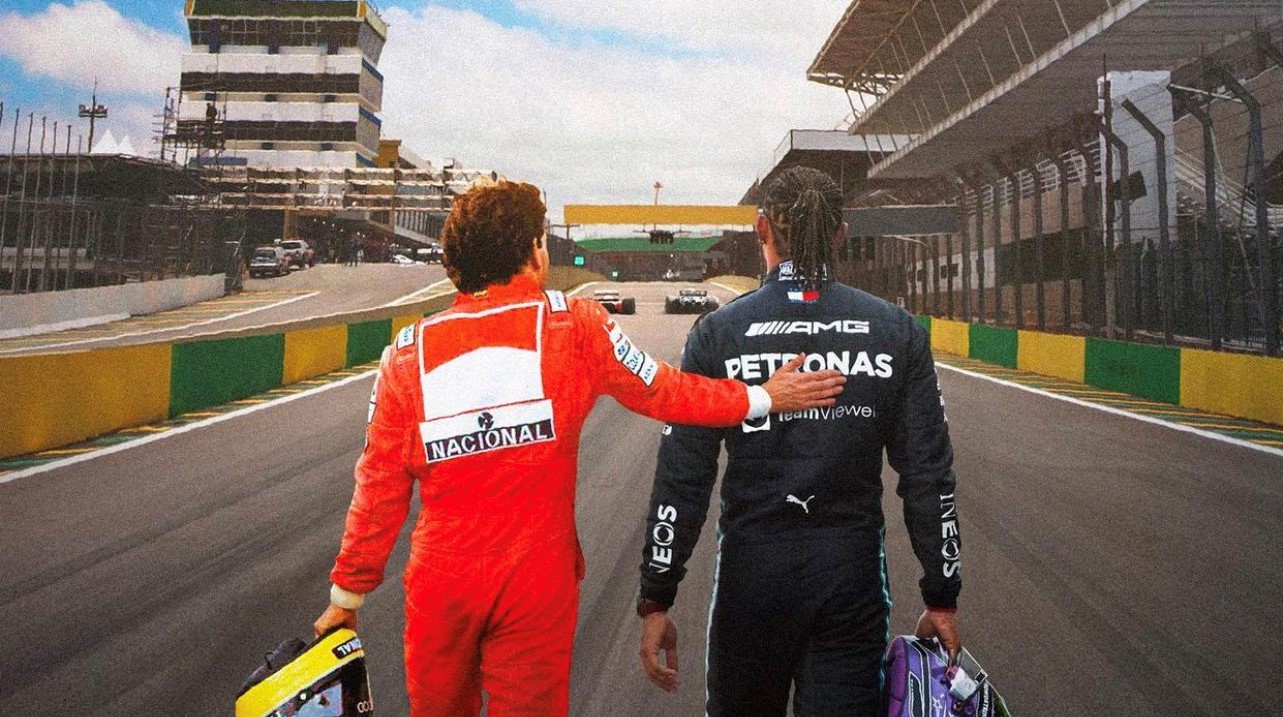 “Mi mayor inspiración”: El emotivo homenaje de Lewis Hamilton a Ayrton Senna en la previa del GP de Sao Paulo