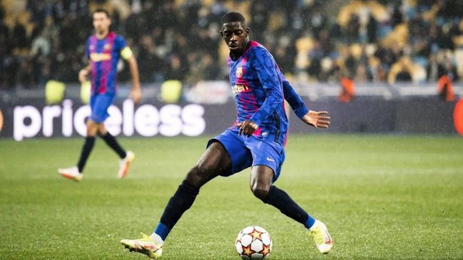 Ousmane Dembele fue multado por llegar tres minutos tarde al entrenamiento de Barcelona