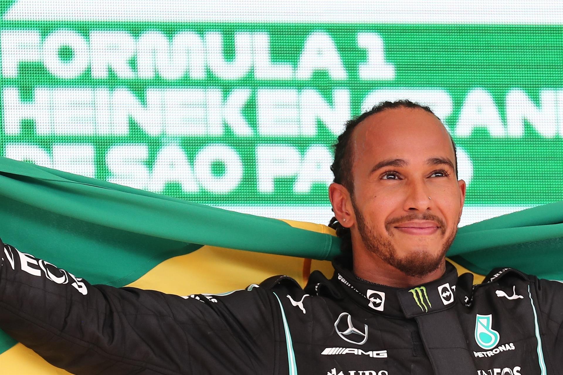 Lewis Hamilton tras la victoria en Sao Paulo: Fue impresionante, nunca hay que rendirse