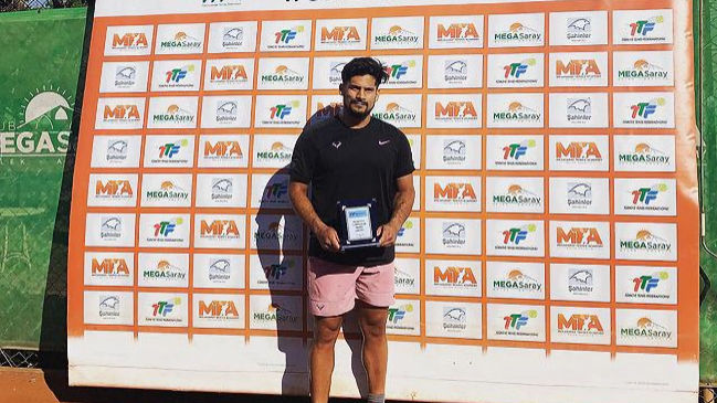 Bastián Malla se proclamó campeón del torneo M15 de Antalya