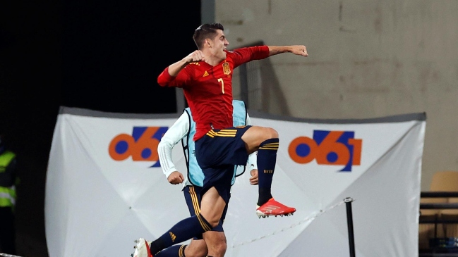 Alvaro Morata fue el héroe de España ante Suecia y le dio la clasificación al Mundial