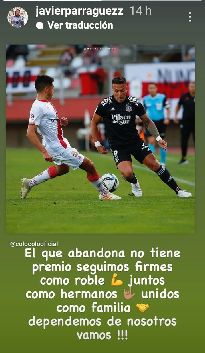 Javier Parraguez de cara a la recta final del torneo: El que abandona no tiene premio