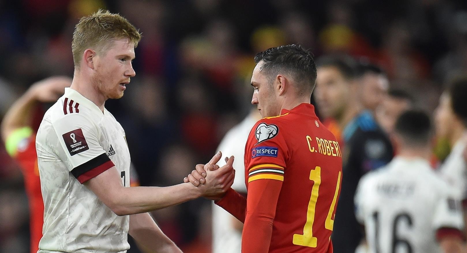 Bélgica terminó invicto en las Clasificatorias tras empate con Gales en Cardiff