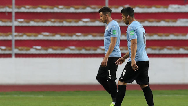 Uruguay sucumbió ante los goles de Bolivia y sigue envuelto en una negativa racha