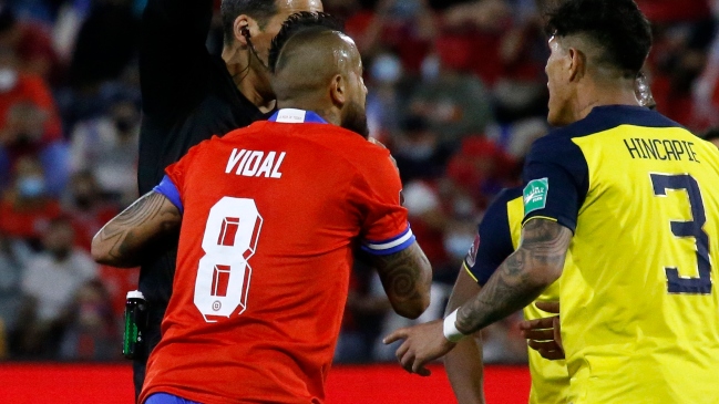 Arturo Vidal explicó su expulsión en la Roja: Fue algo increíble, no vi al jugador