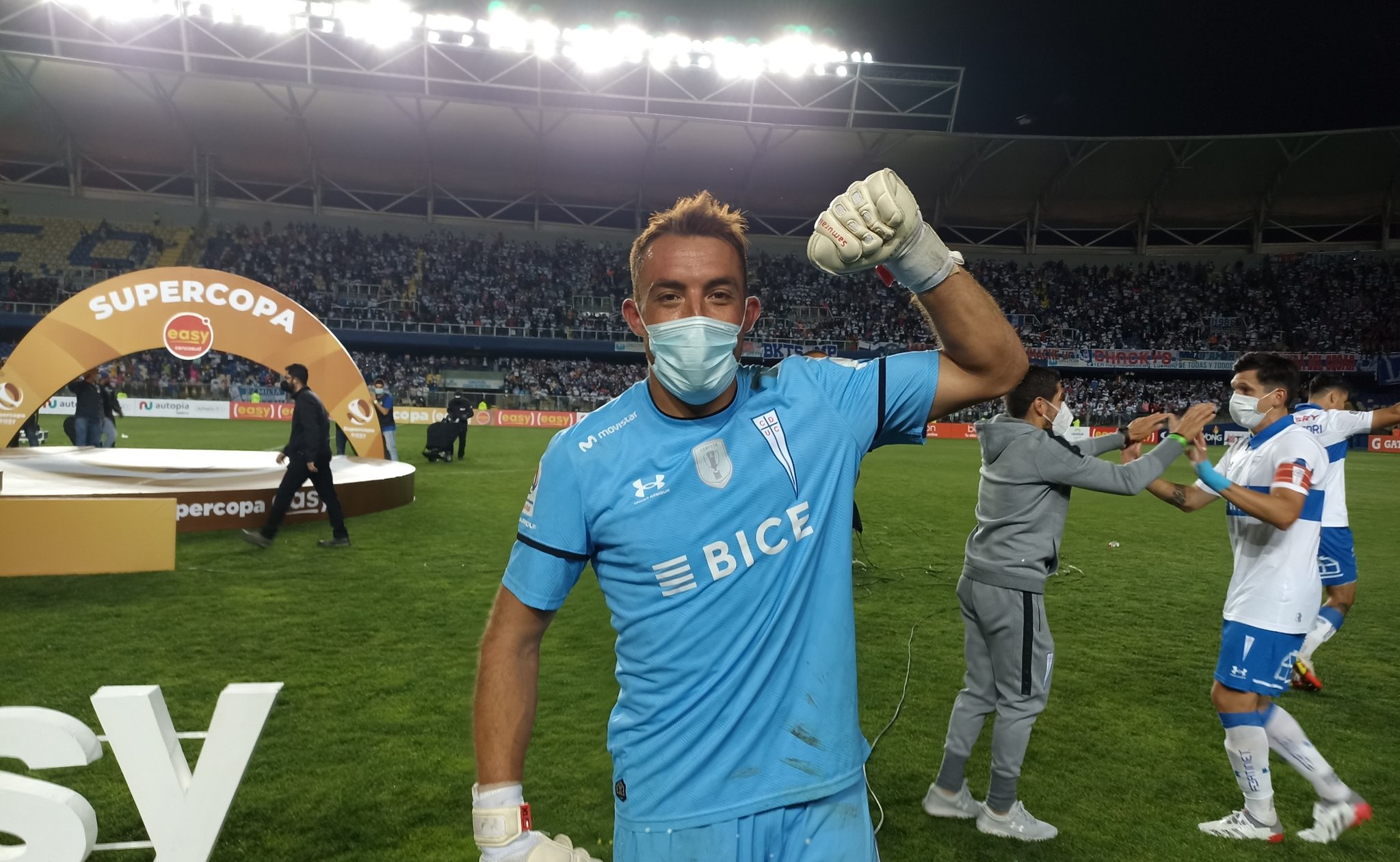 Sebastián Pérez, figura de la UC en la Supercopa: Estoy feliz de darle un título más a esta institución