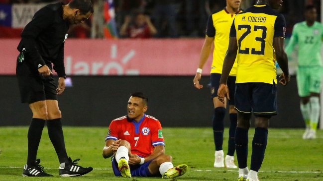 Prensa italiana habla de “indicios de despedida anticipada” tras nueva lesión de Alexis