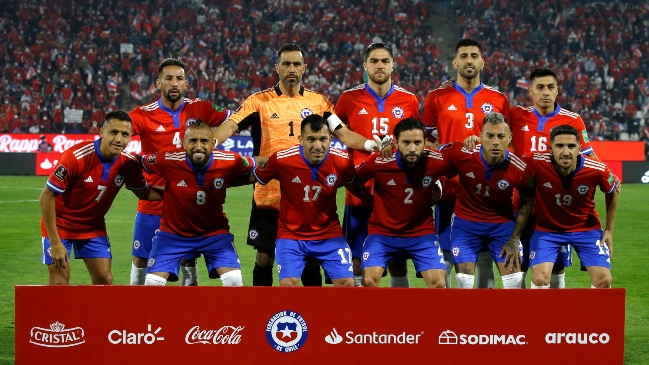 La Roja perdió tres lugares en el ranking FIFA luego de la doble fecha clasificatoria