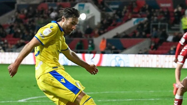 Ben Brereton expresó su felicidad tras marcarle a Bristol City y fue felicitado por Bravo y Maripán