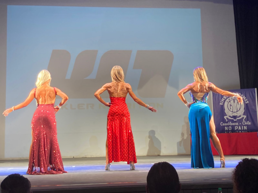 “Luli” obtuvo el tercer lugar en Torneo Selectivo Internacional Fitness y representará a Chile en Argentina