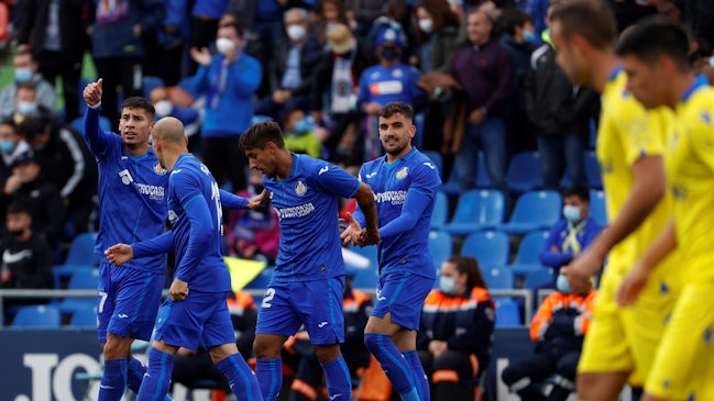 Tomás Alarcón lamentó en cancha la contundente derrota de Cádiz ante Getafe en la liga española