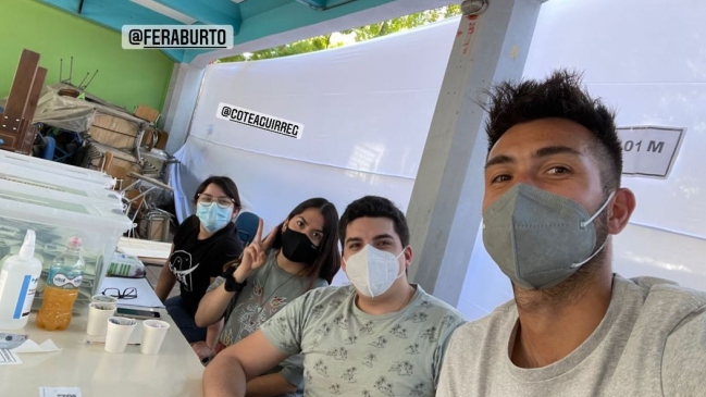 Carlos Villanueva cumplió su deber como vocal de mesa en las elecciones